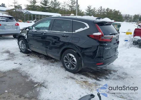 2021 Honda Cr-V Hybrid Ex-L из США, поврежденный, VIN 7FART6H86ME006392
